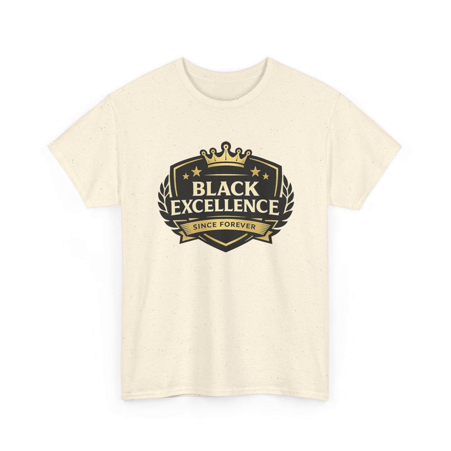 Black Excellence Since Forever Shirt | Crest Graphic Tee (Unisex)