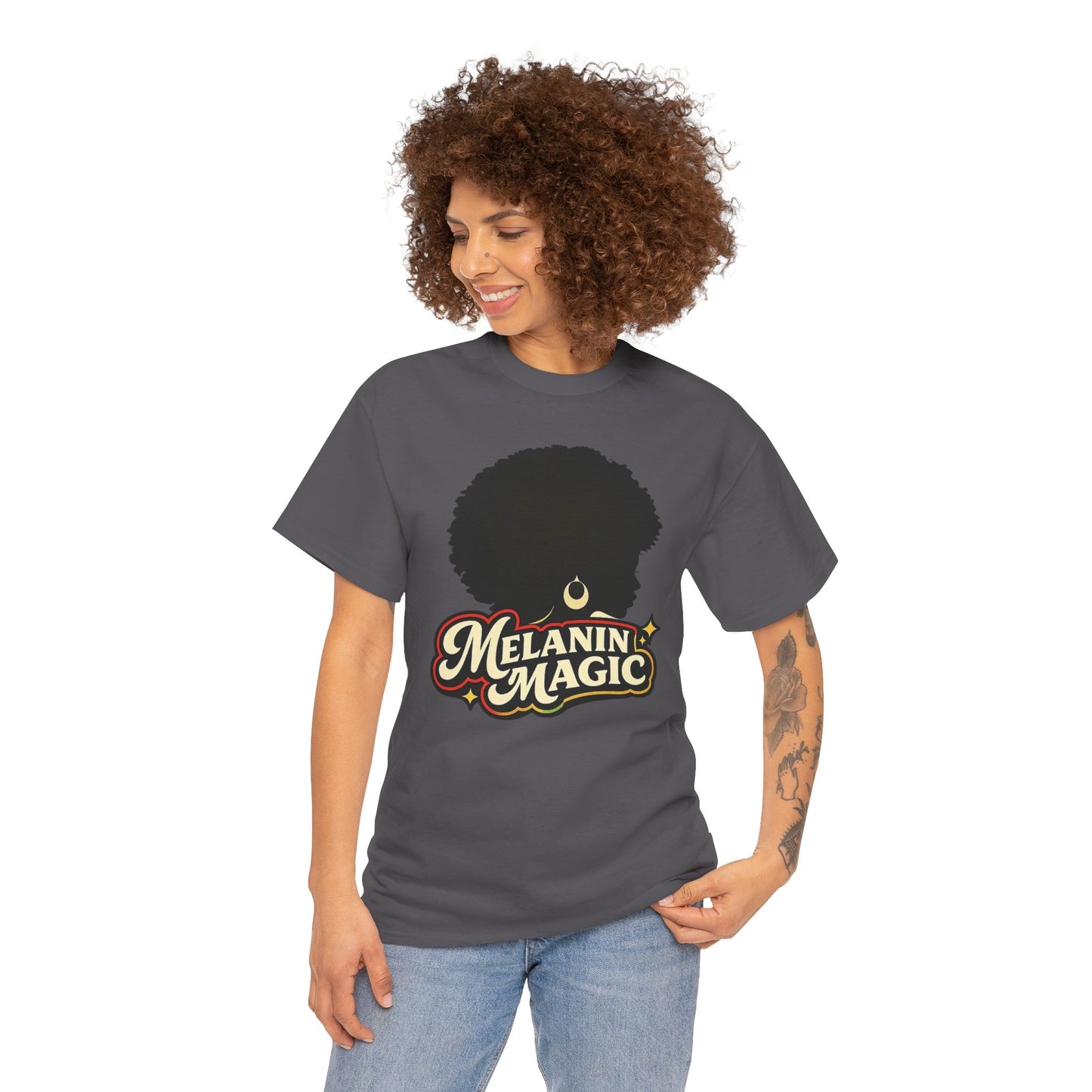 Melanin Magic | Afro Silhouette Unisex Tee